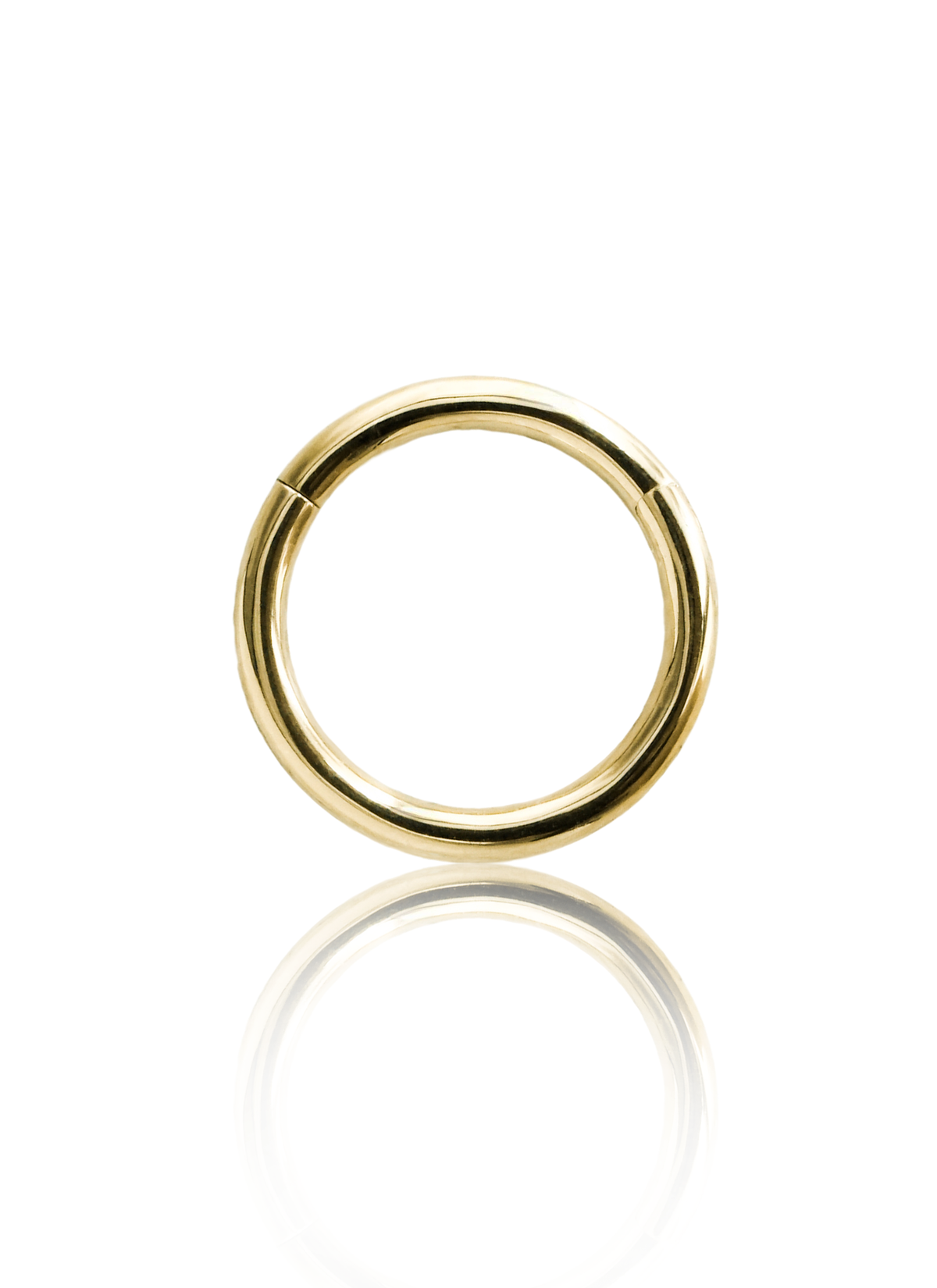 Kolczyk do ucha lub nosa "Classic Gold" - 14K złoty clicker