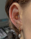 "One heart" ear stud - 14K gold labret