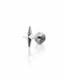 "Small star" ear stud - titanium labret with a star