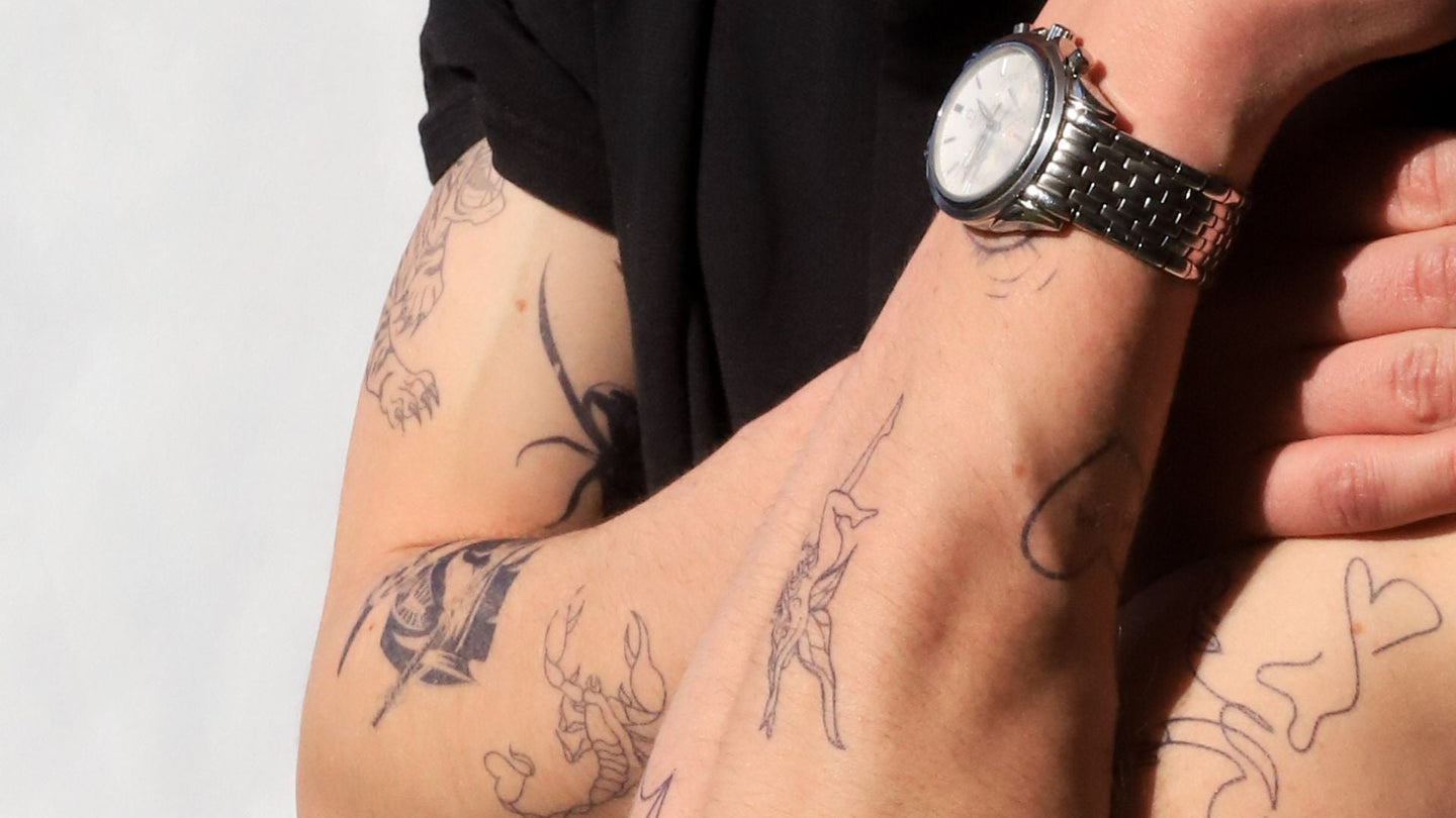 helix piercing, coach piercing, faith piercing, tatuaże tymczasowe