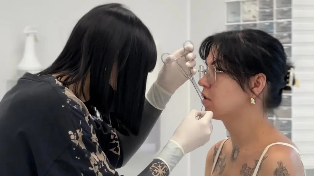 kiedy piercing jest wygojony