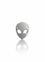 "Skull" earring - titanium earring