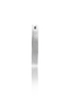 Navel ring "Empty space" - titanium earring with cubic zirconia