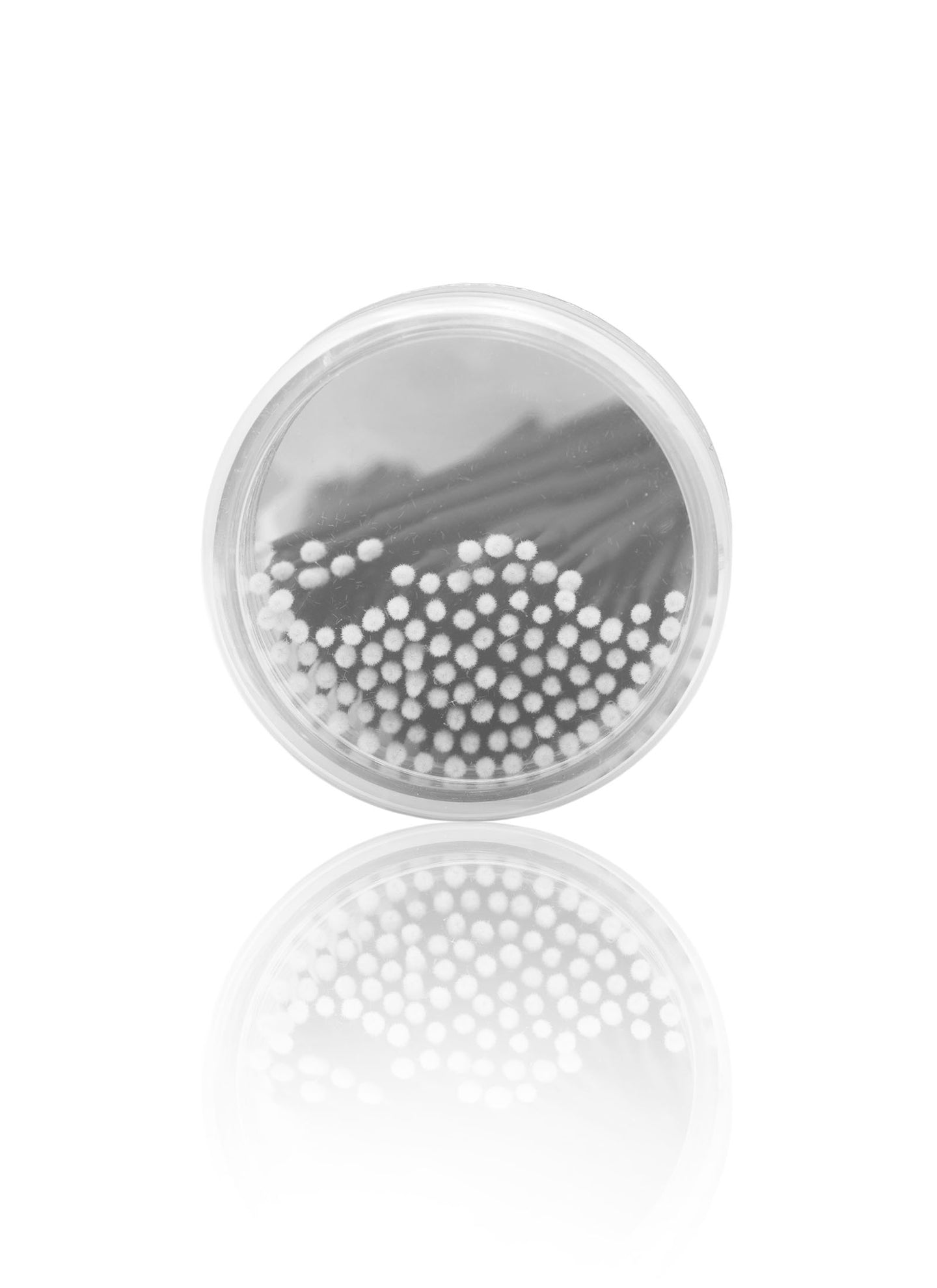 Microbrush – mikroaplikatory jednorazowe czarne 100 szt. bezpyłowe