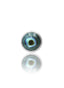 Kolczyk do ucha "1 stone peacock" – tytanowy labret z muszlą abalone