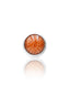Kolczyk do ucha "1 stone sandstone" – tytanowy labret z goldstone