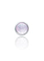 "1 stone pink" ear stud - titanium labret with stones
