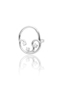 Kolczyk do ucha "Infinity sparkle" - tytanowy clicker z cyrkoniami