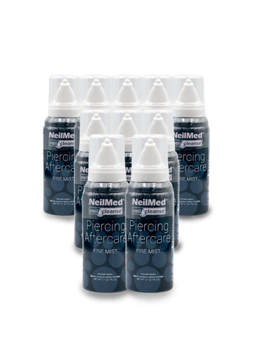NeilMed Spray do przekłuć – woda morska 75 ml zestaw 10 sztuk