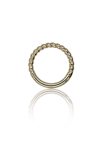 Kolczyk do ucha "Classy" - 14K złoty clicker