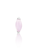 Earring "1 long stone pink" - titanium labret with stones