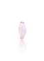 Kolczyk do ucha "1 long stone pink" - tytanowy labret z kamieniami