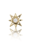 Kolczyk do ucha "Nice star" - 14K złoty labret