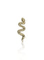Kolczyk do ucha "Snake" - 14K złoty labret