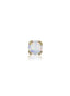 Kolczyk do ucha "One opal" - 14K złoty labret