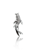 Kolczyk do ucha "Koi fish" - tytanowy labret z rybką Koi
