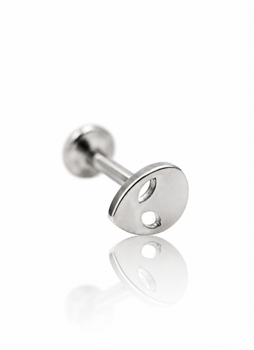 "Skull" earring - titanium earring