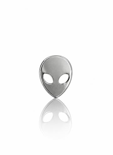 "Skull" earring - titanium earring
