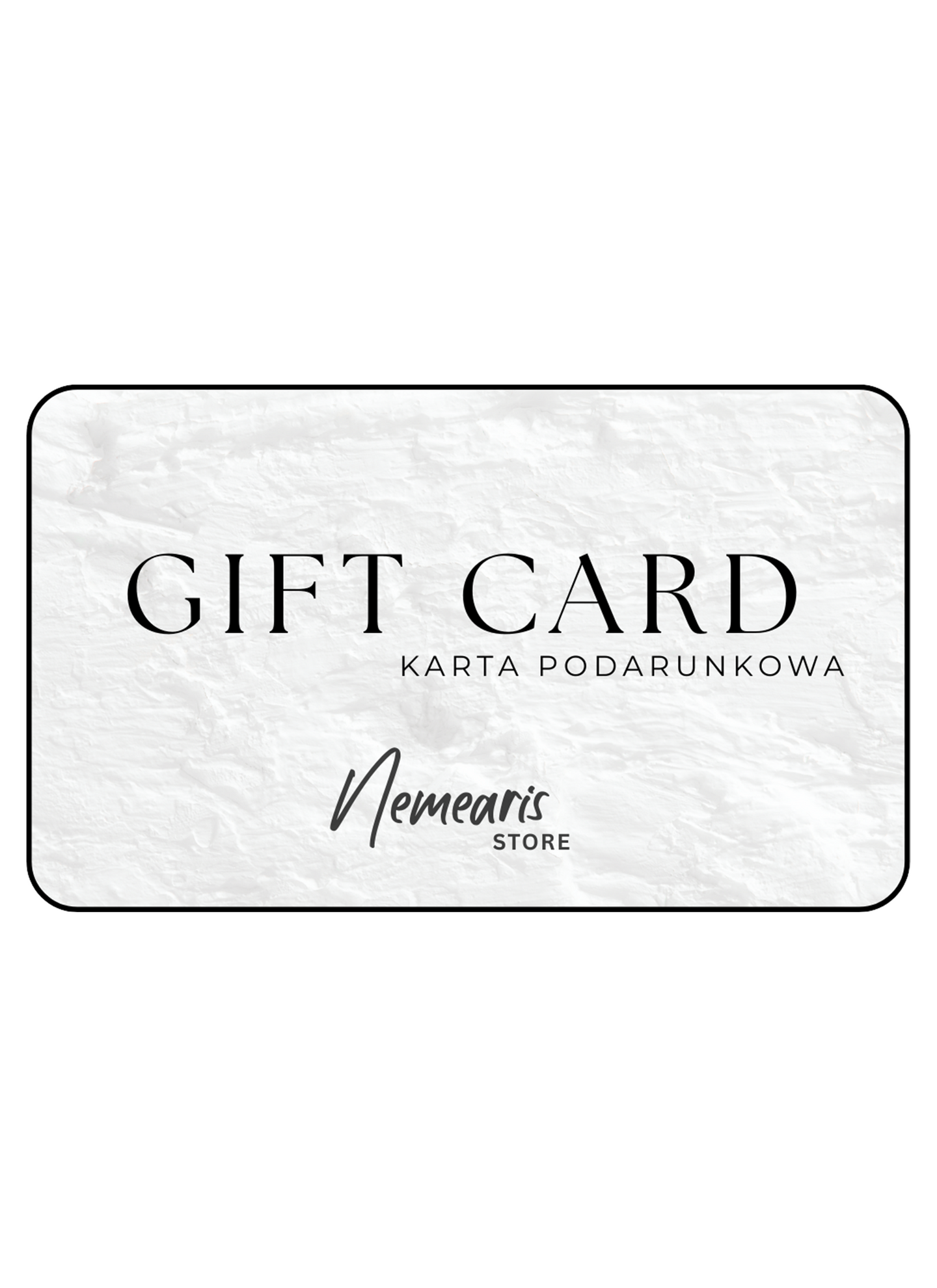 Karta Prezentowa Nemearis Store